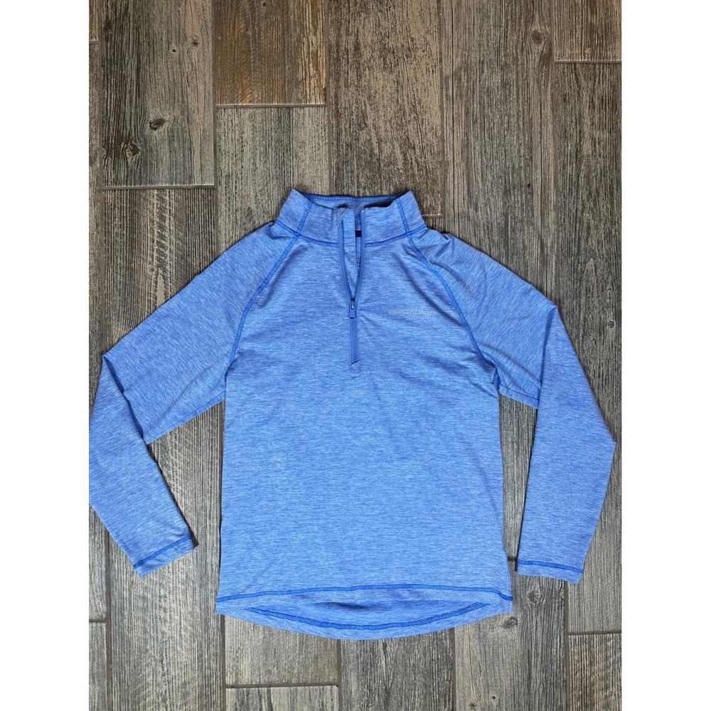 Vineyard Vines Performance Quarter Zip Pullover Athletic‎ Top XS Blue